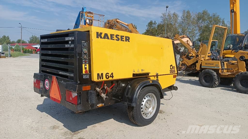 Kaeser M 64 M 50 M122 M 114 ATLAS COPCO XAHS 186 Kompresoriai