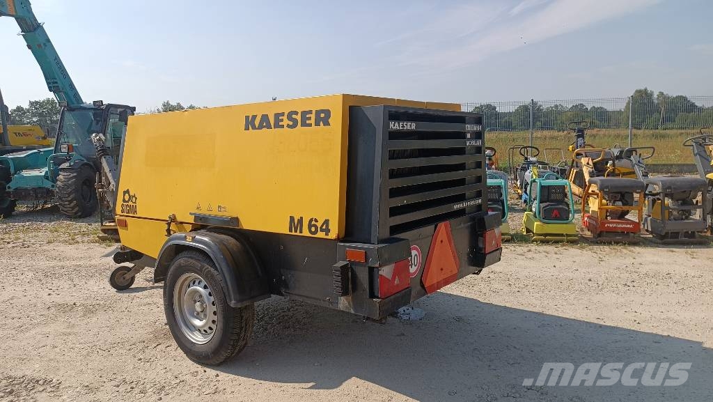 Kaeser M 64 M 50 M122 M 114 ATLAS COPCO XAHS 186 Kompresoriai