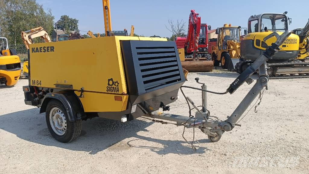 Kaeser M 64 M 50 M122 M 114 ATLAS COPCO XAHS 186 Kompresoriai