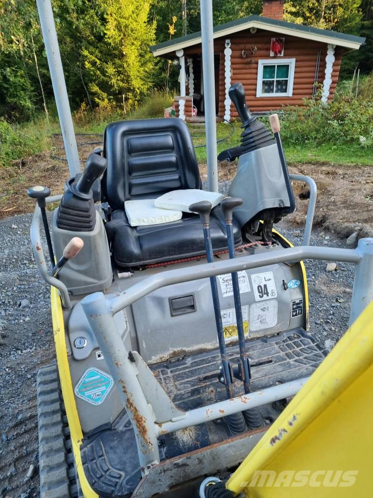 Yanmar Vio 17 Miniekskavaatorid < 7 t