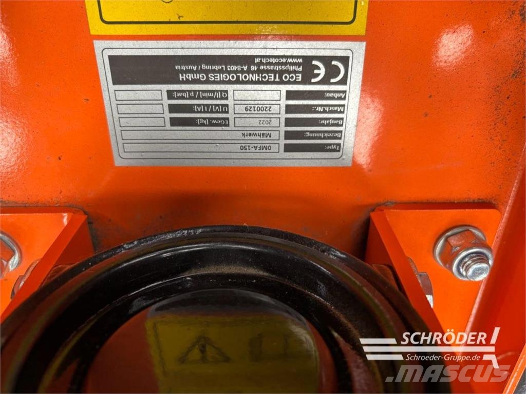  MFA-150 MÄHWERK | NEU Formuojančios žoliapjovės