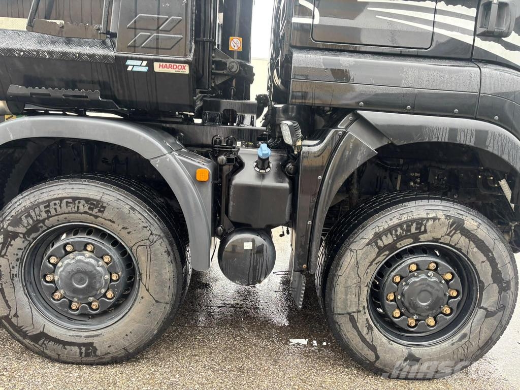 MAN TGS 41.500 8x6 EURO6 FULL STEEL + RETARDER + VIBRA Kallurid