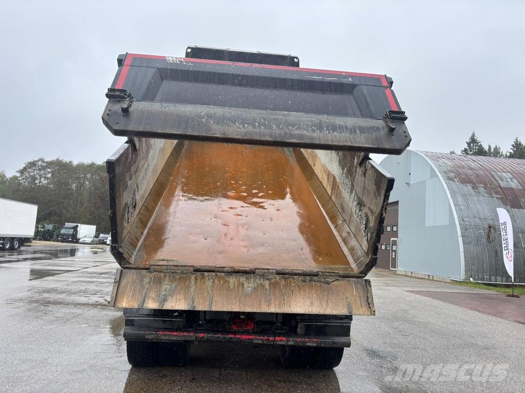 MAN TGS 41.500 8x6 EURO6 FULL STEEL + RETARDER + VIBRA Kallurid