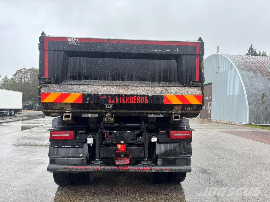 MAN TGS 41.500 8x6 EURO6 FULL STEEL + RETARDER + VIBRA Sklápače