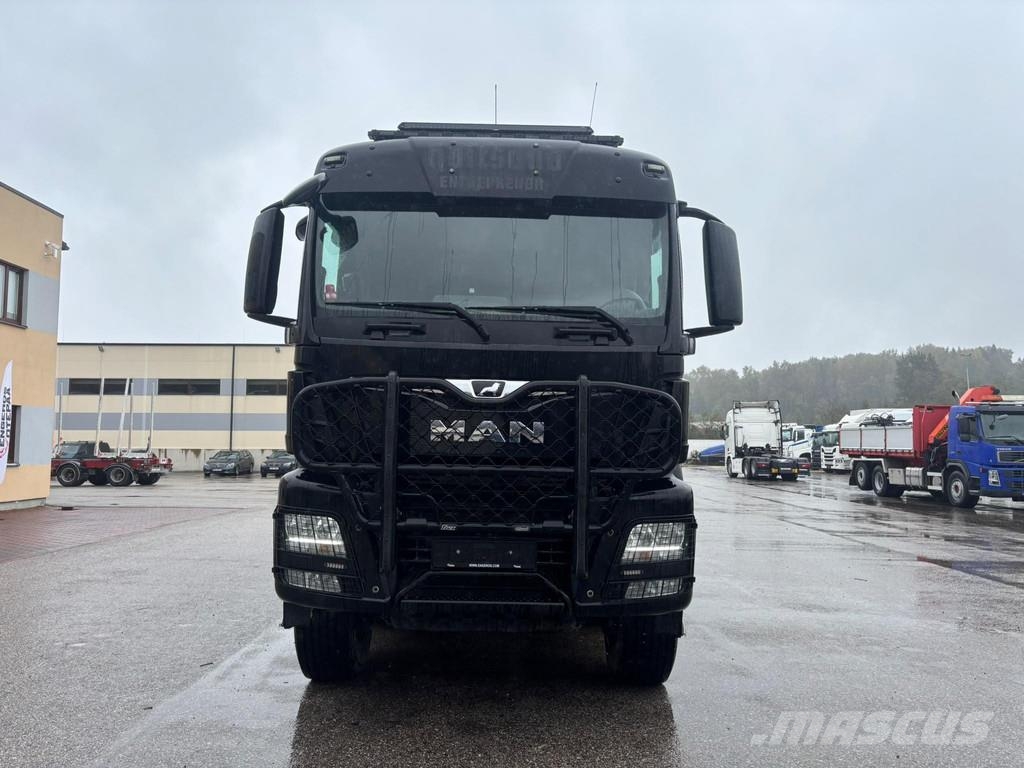 MAN TGS 41.500 8x6 EURO6 FULL STEEL + RETARDER + VIBRA Kallurid