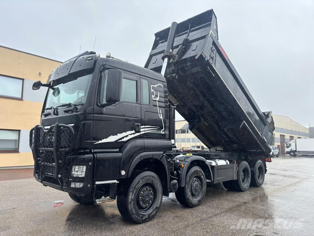 MAN TGS 41.500 8x6 EURO6 FULL STEEL + RETARDER + VIBRA Kallurid
