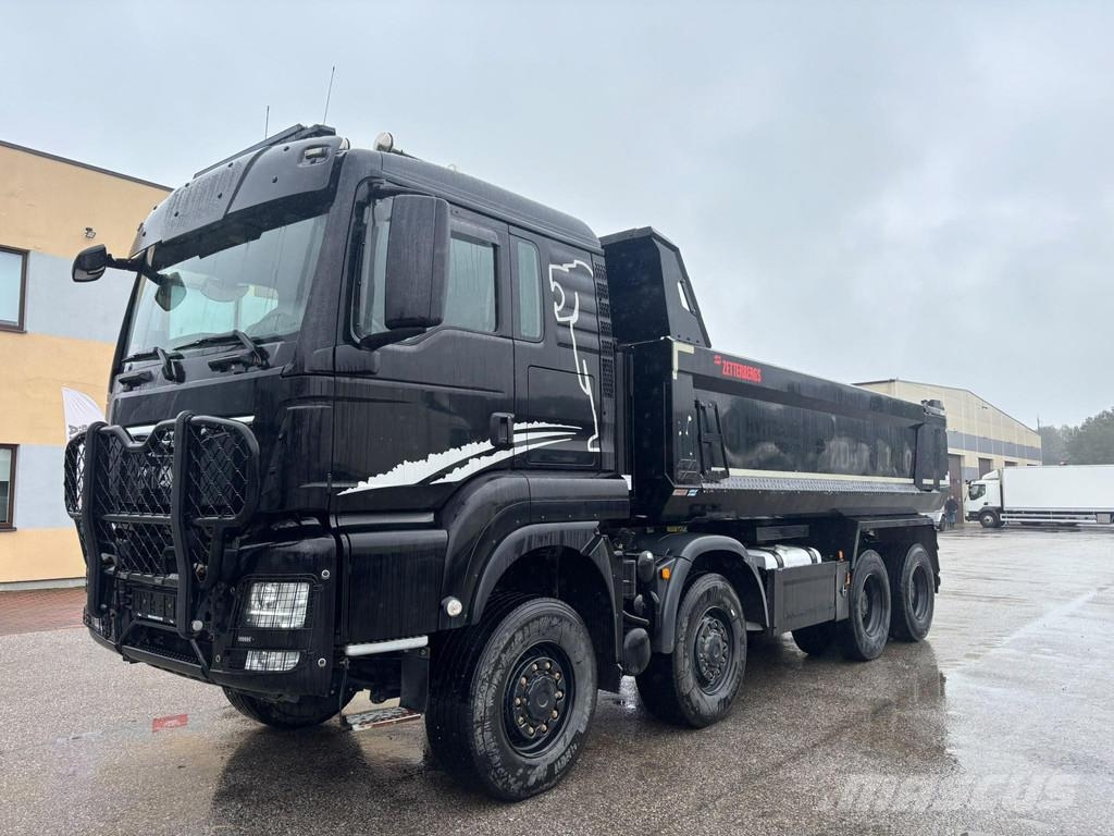 MAN TGS 41.500 8x6 EURO6 FULL STEEL + RETARDER + VIBRA Kallurid