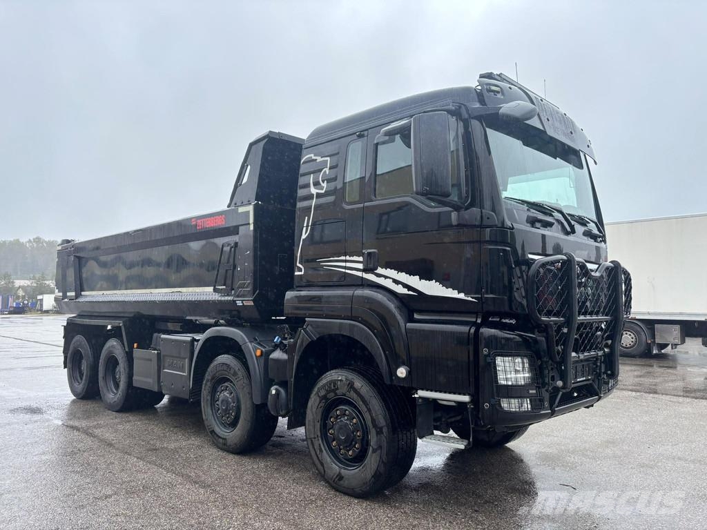 MAN TGS 41.500 8x6 EURO6 FULL STEEL + RETARDER + VIBRA Kallurid