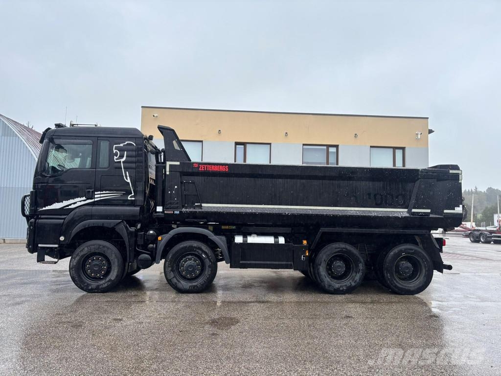 MAN TGS 41.500 8x6 EURO6 FULL STEEL + RETARDER + VIBRA Kallurid