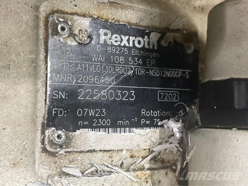 Rexroth A11VLO130LRDU2/10R-R902096450-Load sensing pump Hidráulica