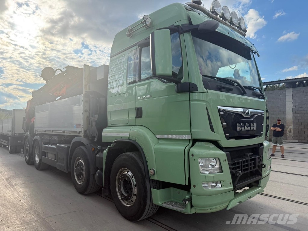 MAN TGS 35.500 + Palfinger PK 92002 SH F Loader cranes