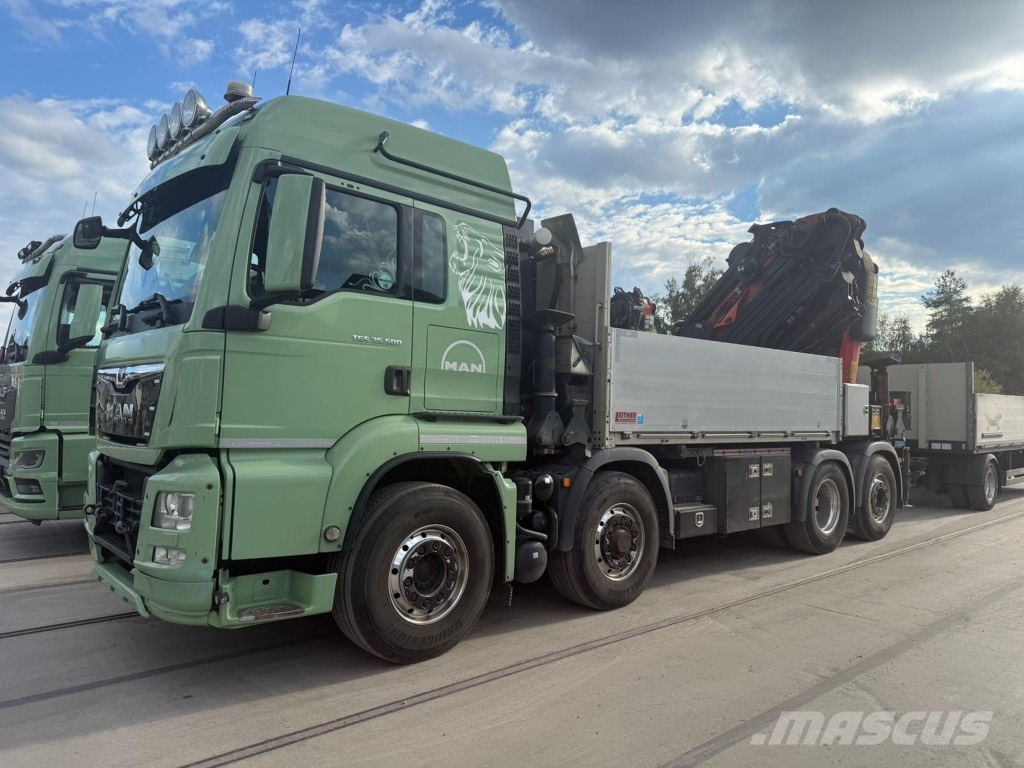 MAN TGS 35.500 + Palfinger PK 92002 SH F Loader cranes