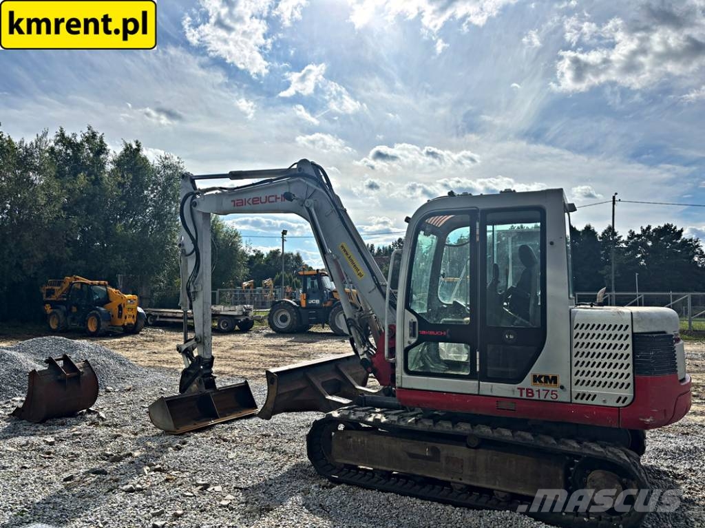 Takeuchi TB 175 MIDI-KOPARKA 2008R MTH: 5183 ! | Kubota KX0 Midikoparki 7t - 12t