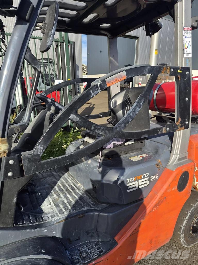 Toyota 02-8FG 02-8FGJF35 Gāzes autoiekrāvēji (LPG)