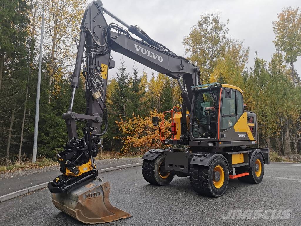 Volvo EWR170E Wheeled excavators