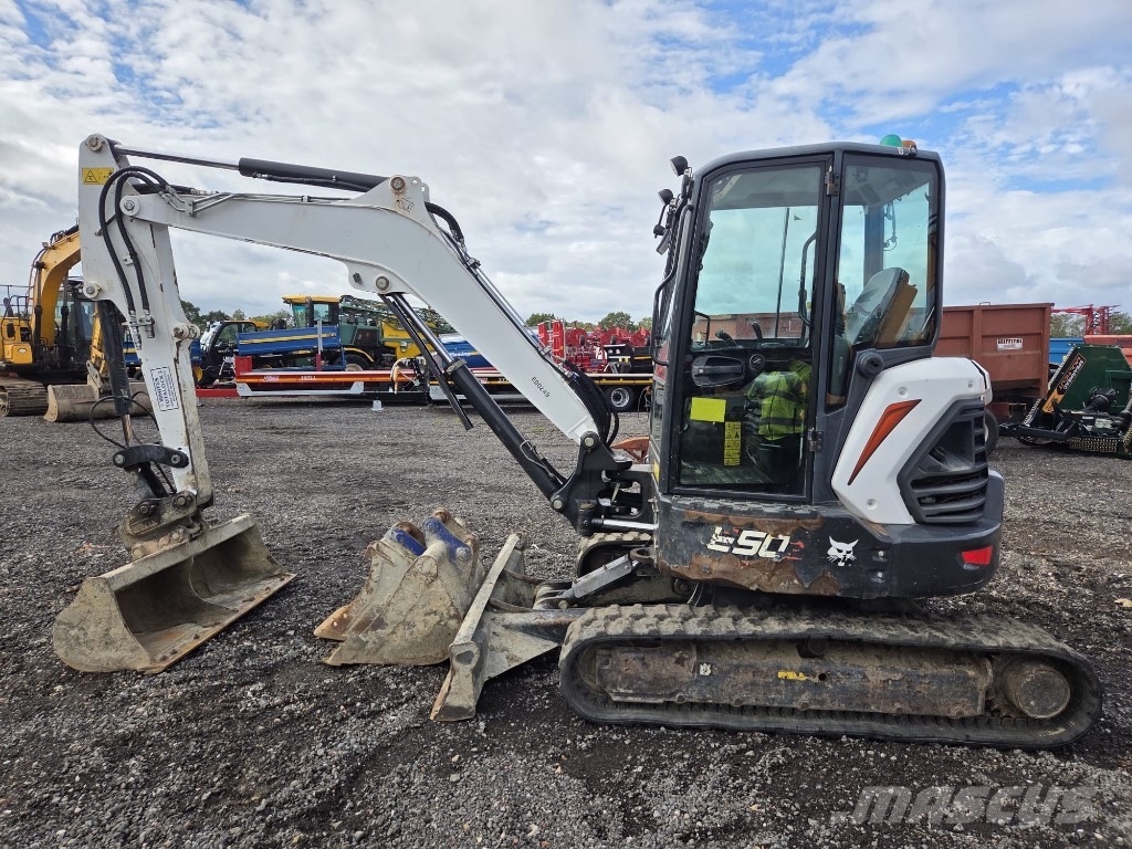 Bobcat E 50 Mini kotrók < 7t