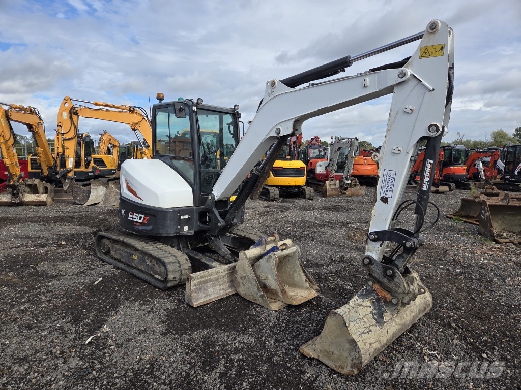 Bobcat E 50 Mini kotrók < 7t