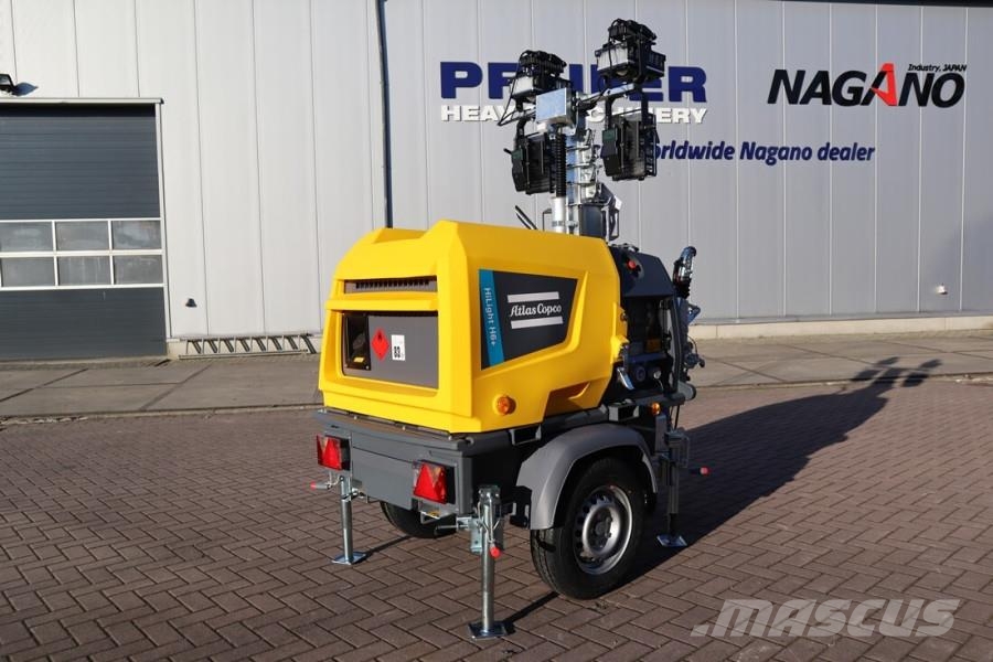 Atlas Copco Hilight H6+ Valid inspection, Max Boom Height 8m, أبراج خفيفة