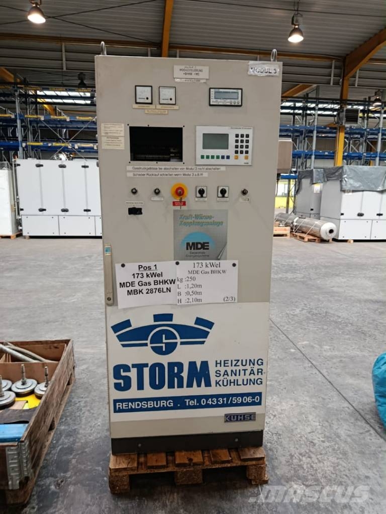  MDE MBK 2876 LN Dujų generatoriai