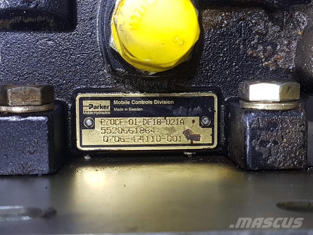 Terex TL70S-5520661864-Stuetzventilschaltung Hidraulika