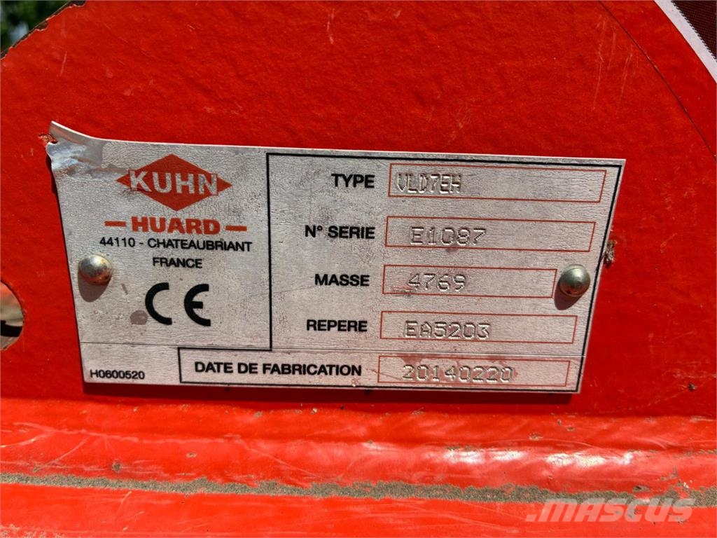 Kuhn VLD7EH 농기계 - 기타
