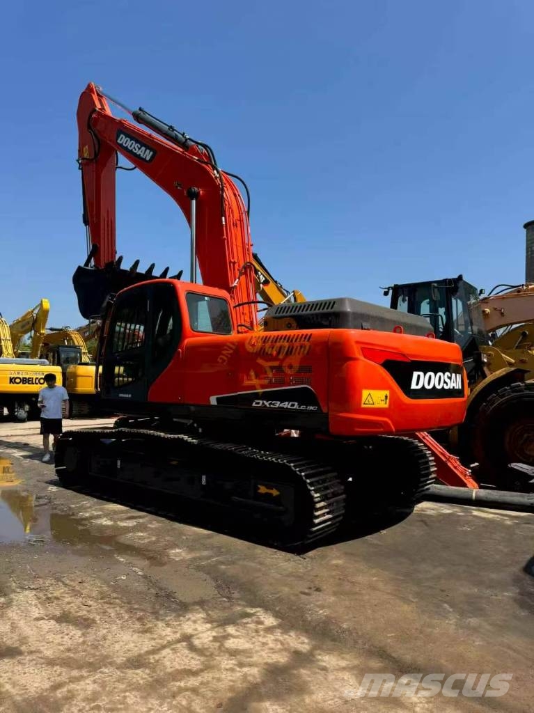 Doosan DX 340 LCA Bagri goseničarji