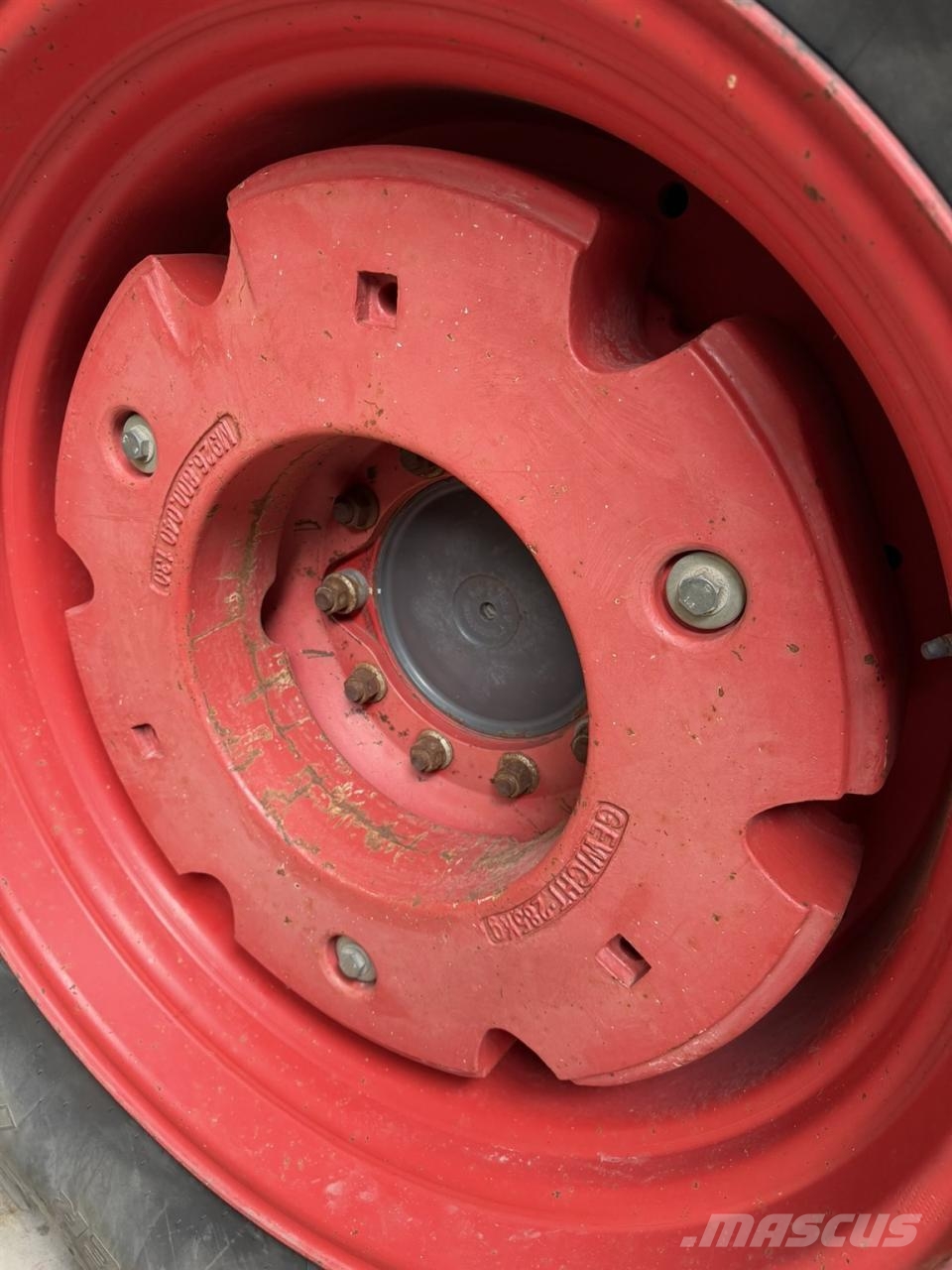 Fendt Radgewichte 10 Loch Adapter weitere vorhanden Otros accesorios para tractores