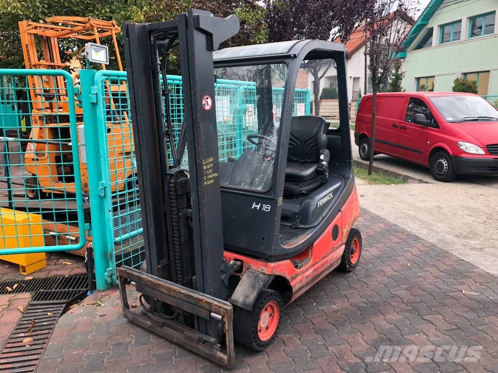 Linde H18T-03 /350/ V-3378 OI Περονοφόρα ανυψωτικά κλαρκ με φυσικό αέριο LPG