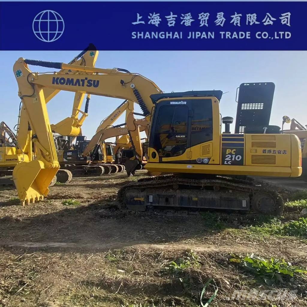 Komatsu PC 210 حفارات زحافة