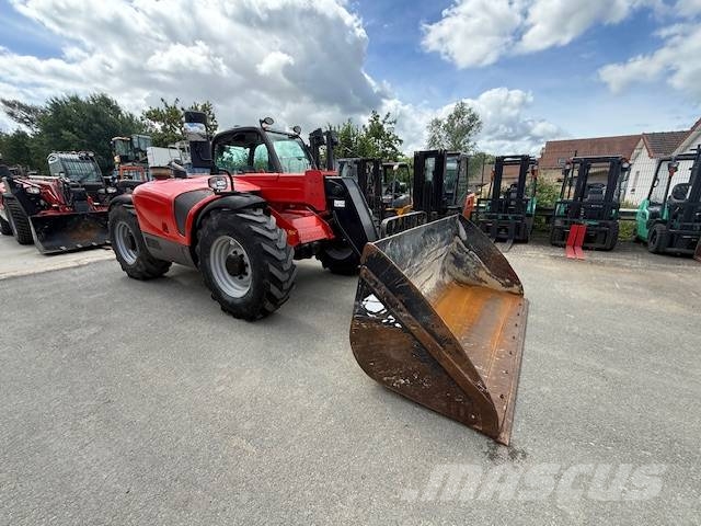 Manitou MT 732 伸縮臂操作車