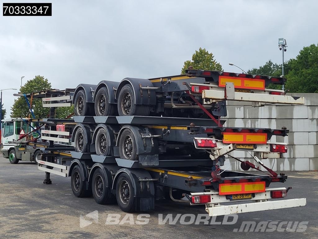 Kässbohrer CS Lift Axle 40ft Semirremolques portacontenedores