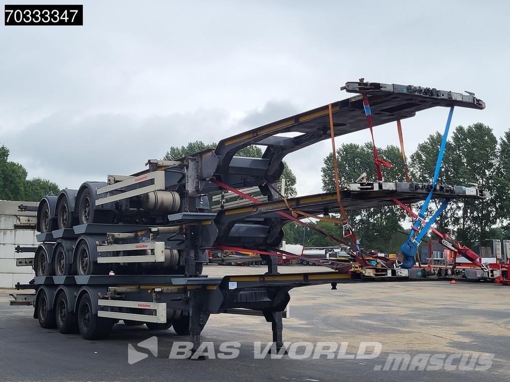 Kässbohrer CS Lift Axle 40ft Semirremolques portacontenedores