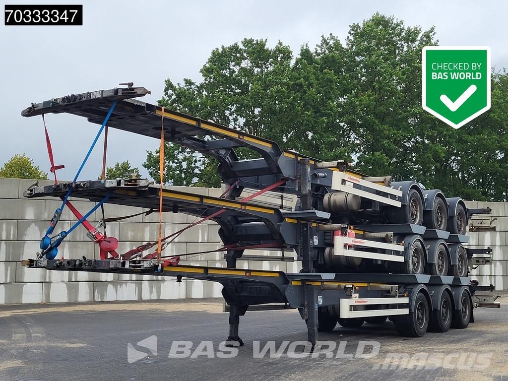 Kässbohrer CS Lift Axle 40ft Semirremolques portacontenedores