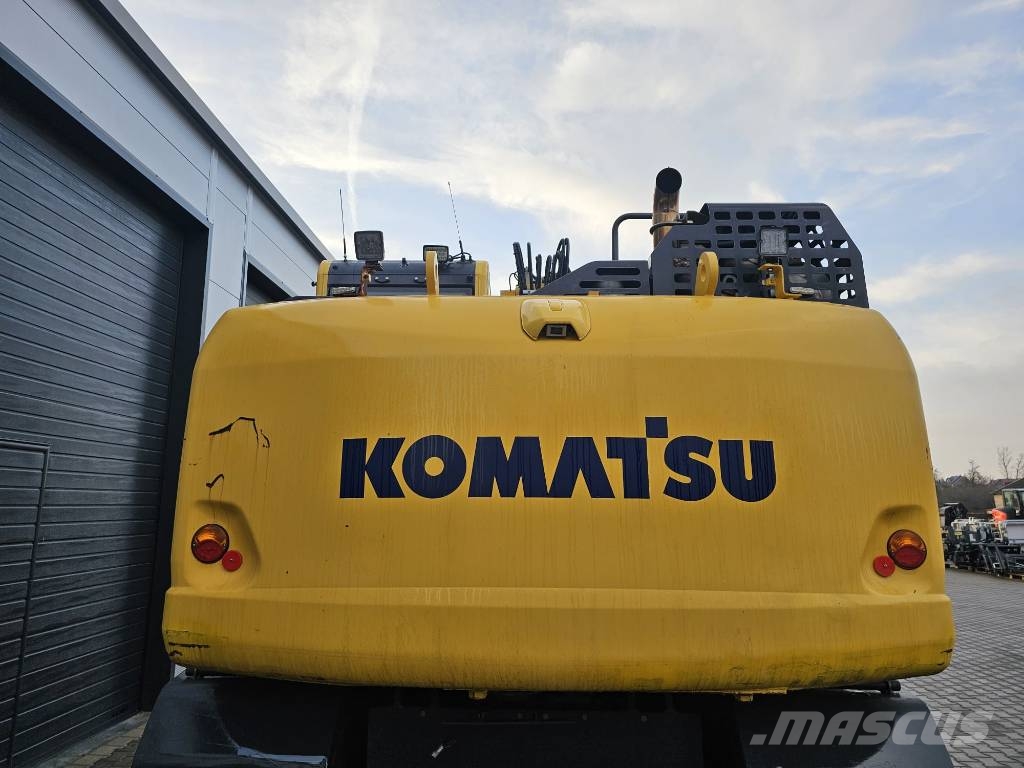 Komatsu PW 160-11 حفارات بعجل