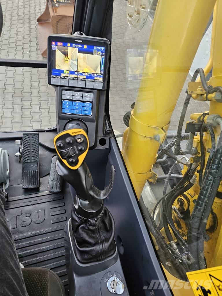 Komatsu PW 160-11 حفارات بعجل