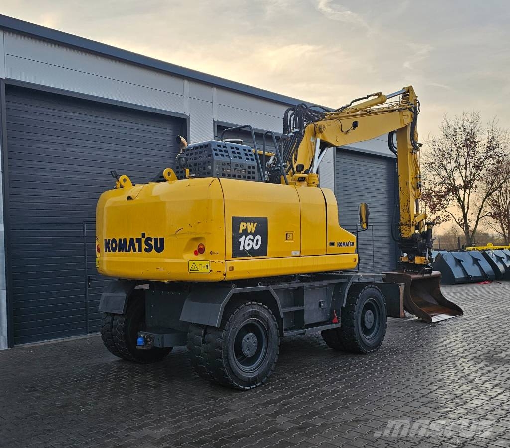 Komatsu PW 160-11 حفارات بعجل