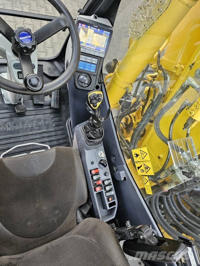 Komatsu PW 160-11 حفارات بعجل