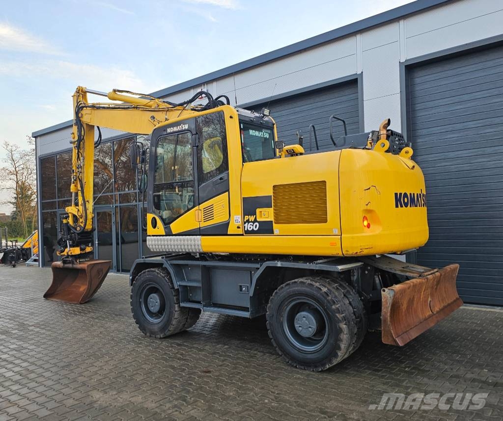 Komatsu PW 160-11 حفارات بعجل