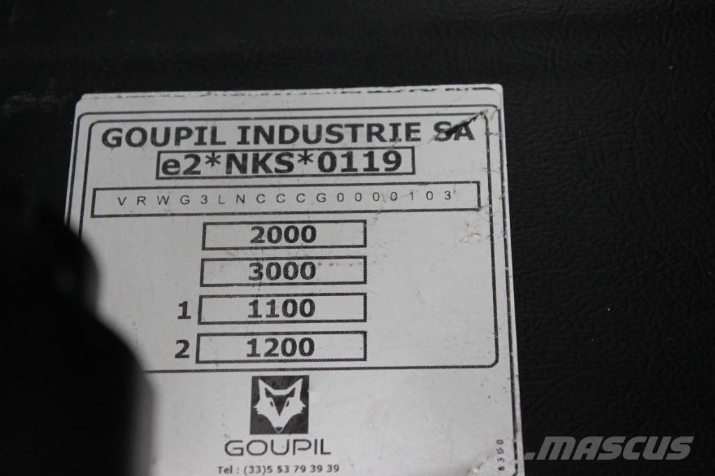 Goupil G3 L Комунални съоражения
