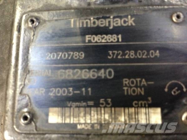Timberjack 1270D Trans motor F062681 Hydraulik