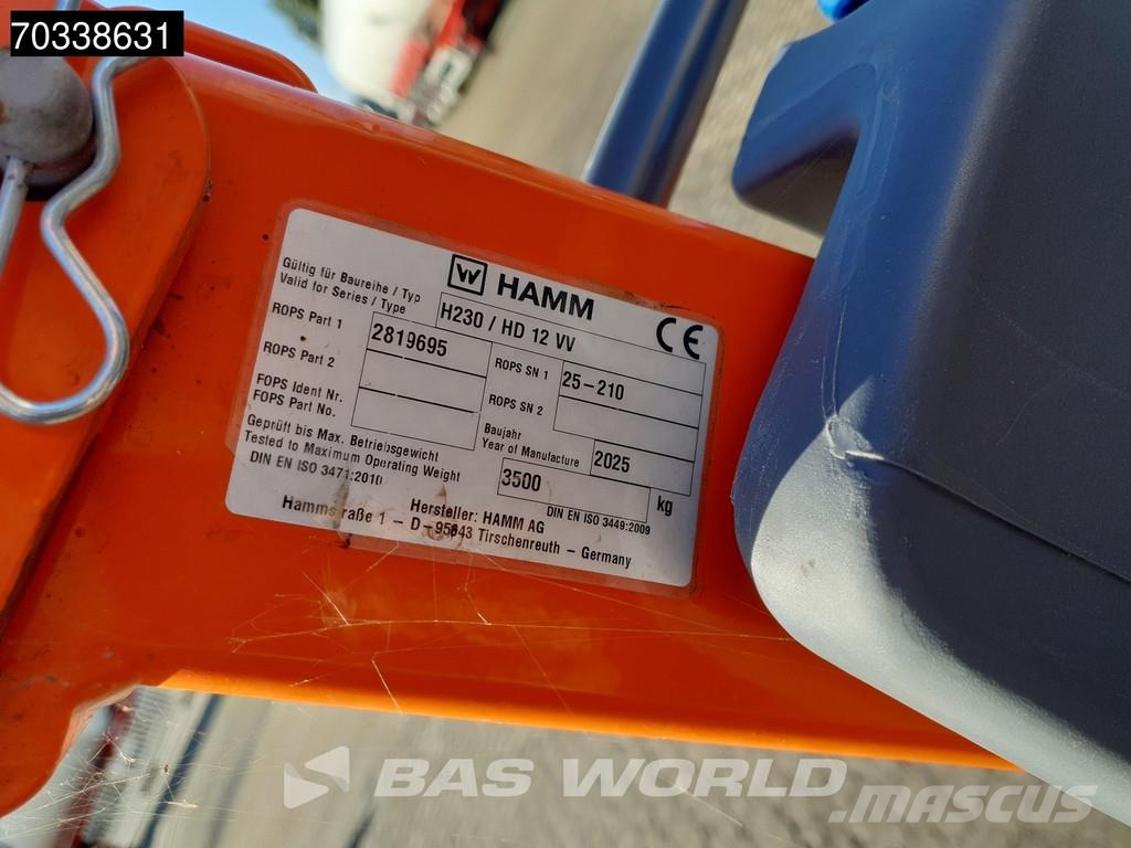 Hamm HD12 VV Tandemrullid
