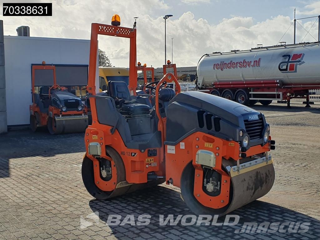 Hamm HD12 VV EPA / CE مداحل ثنائية الاسطوانة