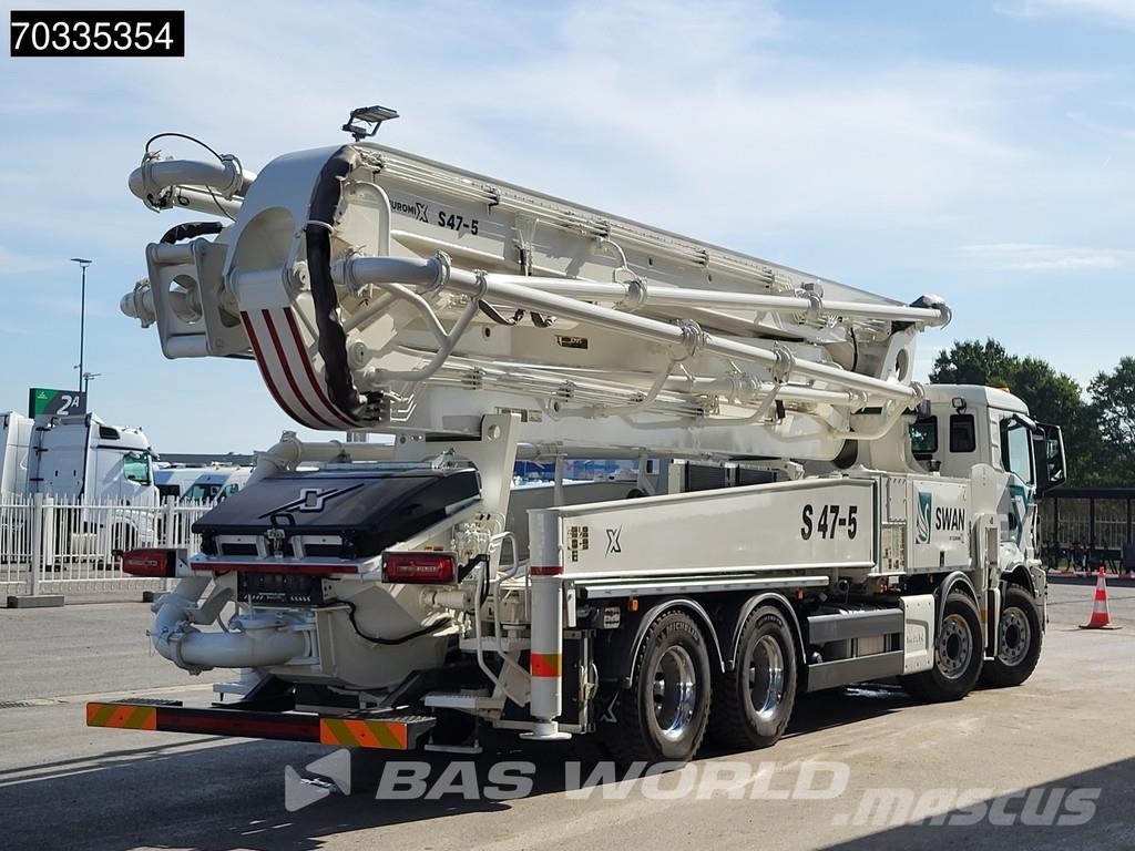MAN TGS 35.510 8X4 47 mtrs SWAN TSP 47-5 160RZ concret 混凝土泵浦
