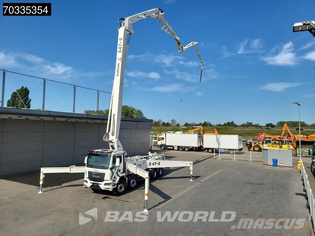 MAN TGS 35.510 8X4 47 mtrs SWAN TSP 47-5 160RZ concret Samojezdne pompy do betonu