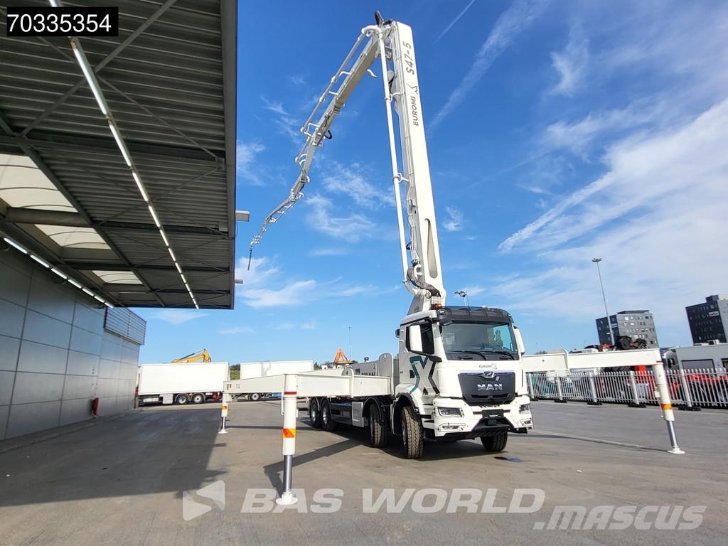 MAN TGS 35.510 8X4 47 mtrs SWAN TSP 47-5 160RZ concret مضخات خرسانة