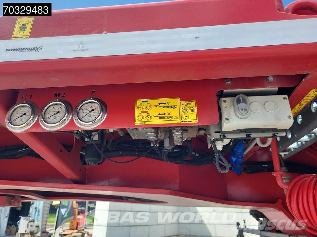 Faymonville F-S44-1BBY 4 axles Tripple tele 47mtr Semirremolques de carga baja
