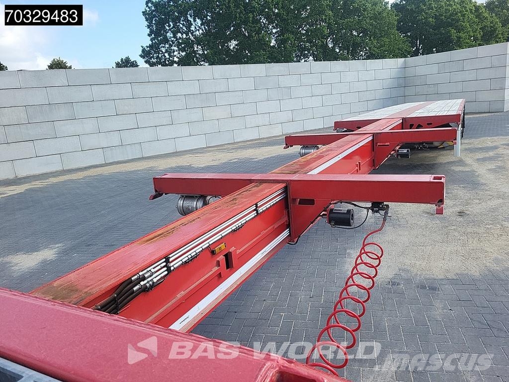 Faymonville F-S44-1BBY 4 axles Tripple tele 47mtr Semirremolques de carga baja