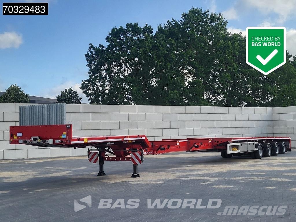 Faymonville F-S44-1BBY 4 axles Tripple tele 47mtr Semirremolques de carga baja