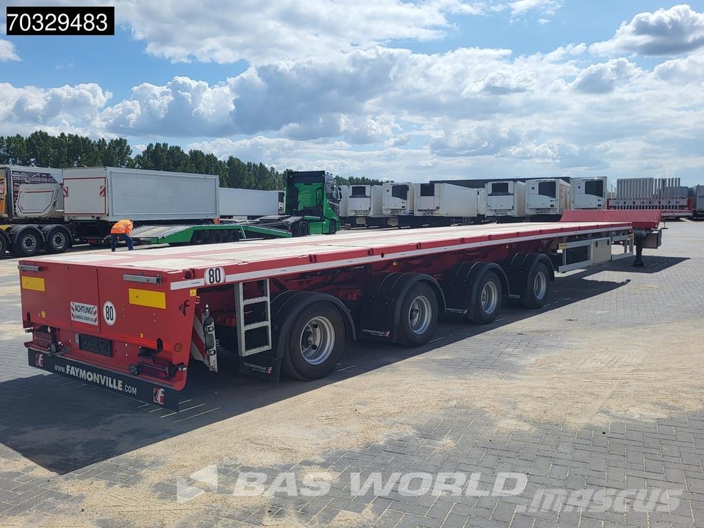 Faymonville F-S44-1BBY 4 axles Tripple tele 47mtr Semirremolques de carga baja