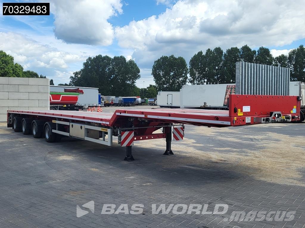 Faymonville F-S44-1BBY 4 axles Tripple tele 47mtr Semirremolques de carga baja